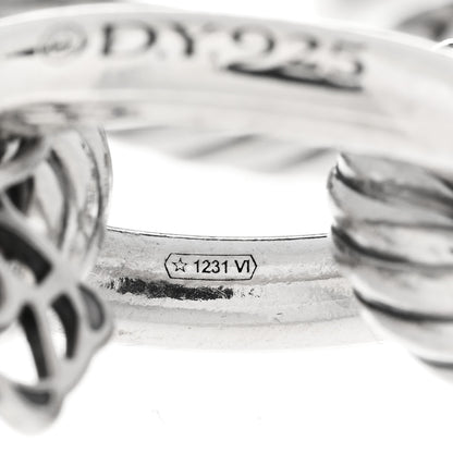 David Yurman Sterling Silver 18K Yellow Gold 19mm Extra Large Oval Link Bracelet 5 of 5