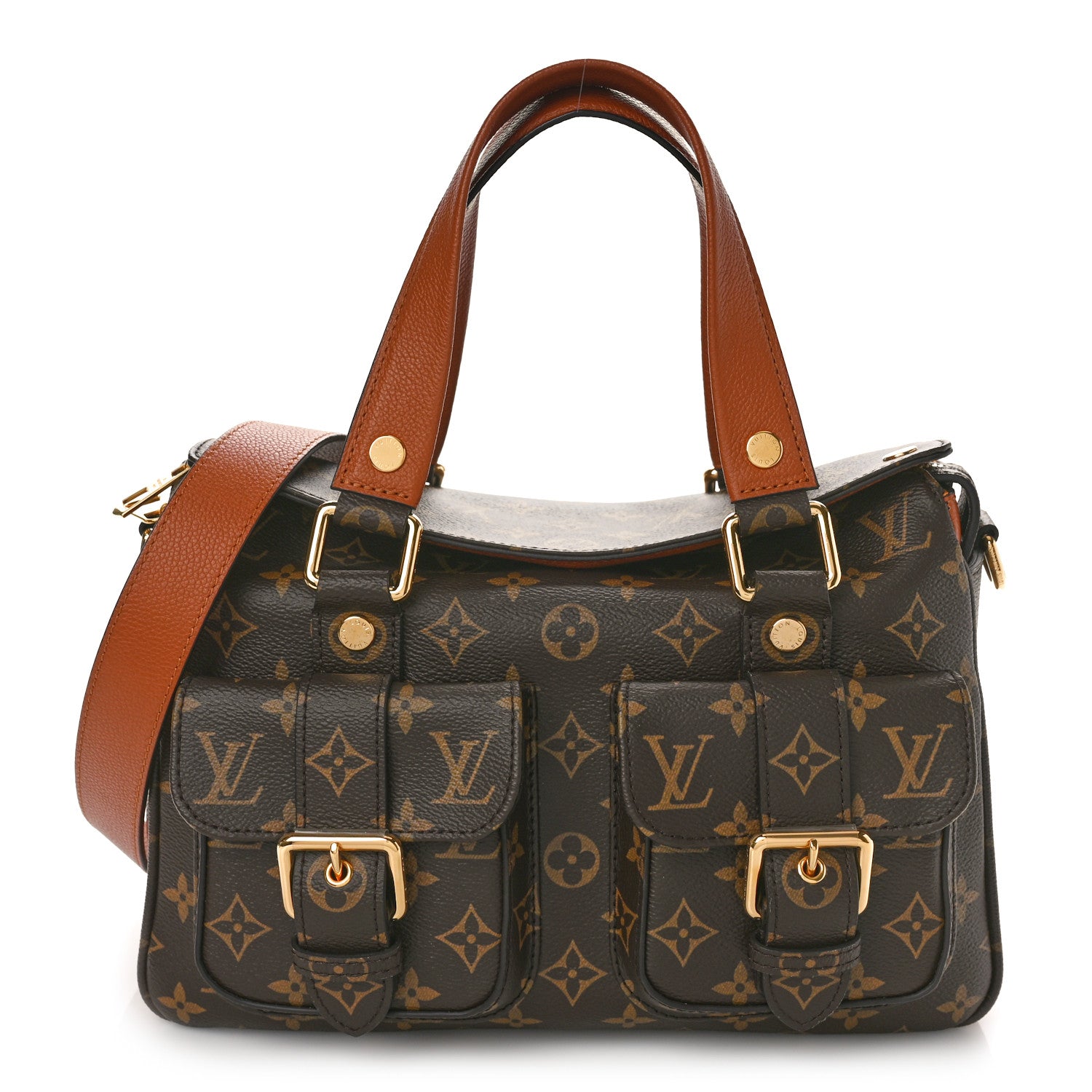 Louis Vuitton Monogram Manhattan NM Caramel 1 of 8