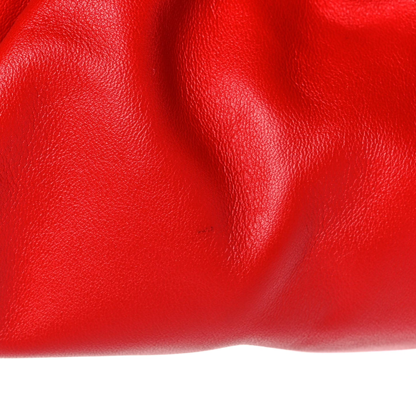 Butter Calfskin The Mini Pouch Red