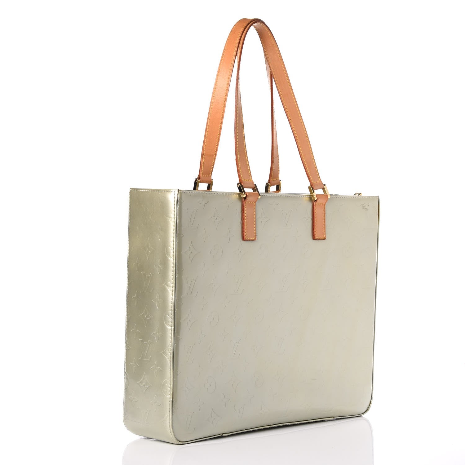 Louis Vuitton Vernis Columbus Silver 3 of 11