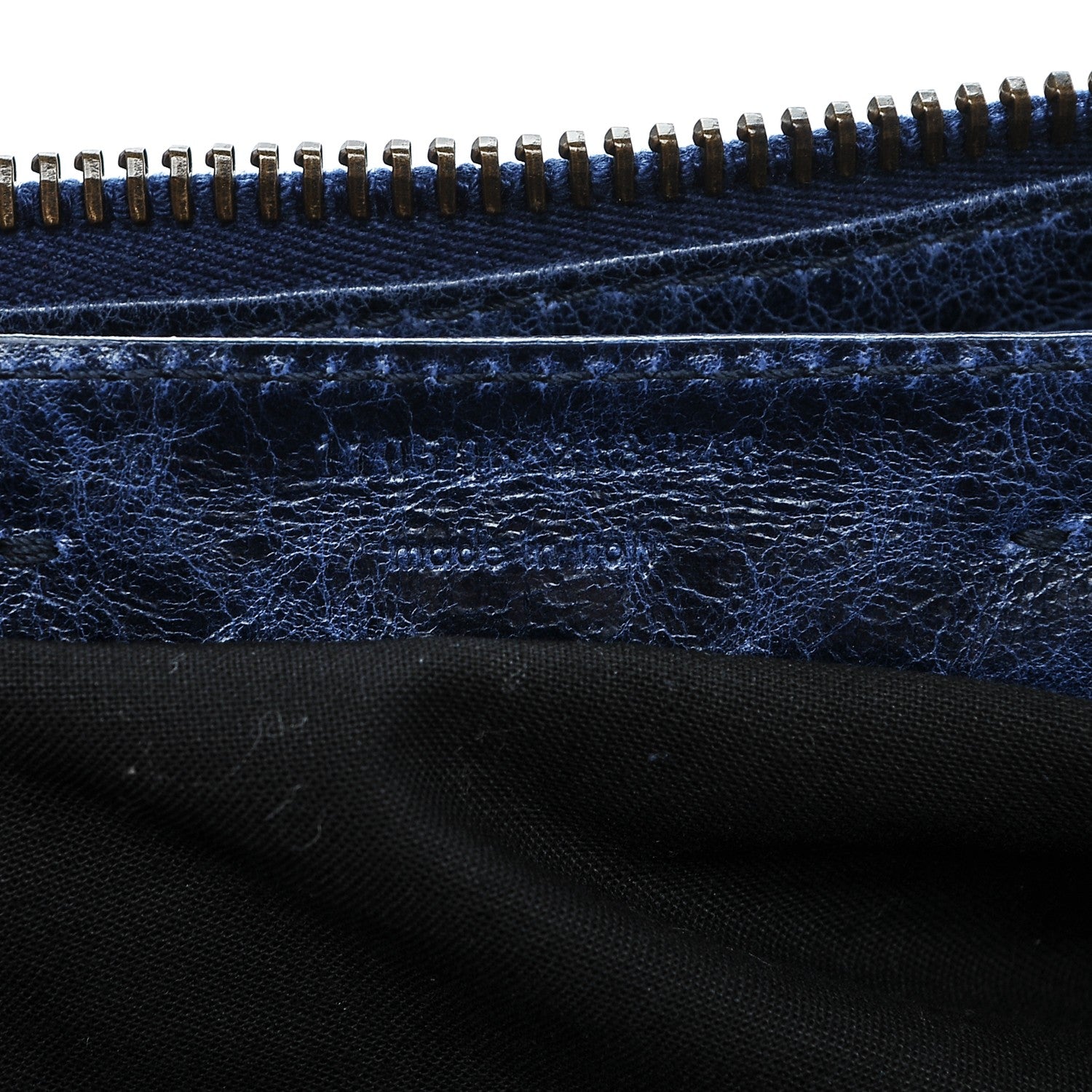 Balenciaga Chevre Classic Hardware Weekender Bleu Roi 7 of 10