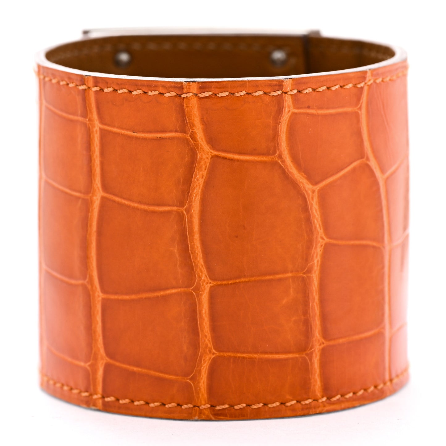 Matte Alligator Kelly Dog Extreme Bracelet S Orange