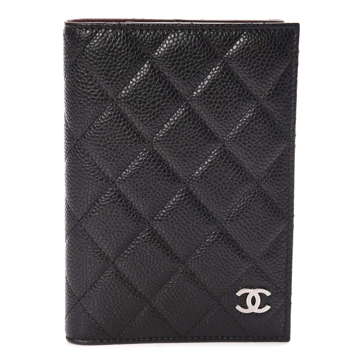 Chanel Caviar Quilted Passport Holder Black 1 of 8