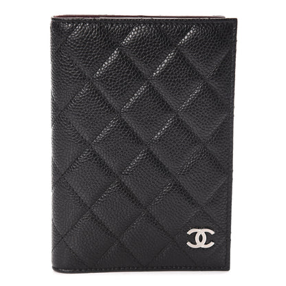 Chanel Caviar Quilted Passport Holder Black 1 of 8