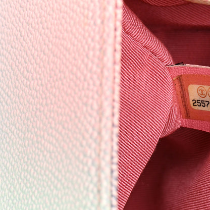 Chanel Caviar Quilted Medium Rainbow Boy Flap Pink Multicolor 7 of 12