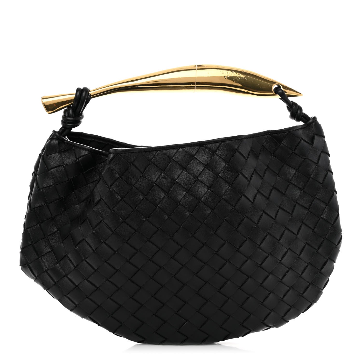 Bottega Veneta Nappa Intrecciato Sardine Bag Black 1 of 9