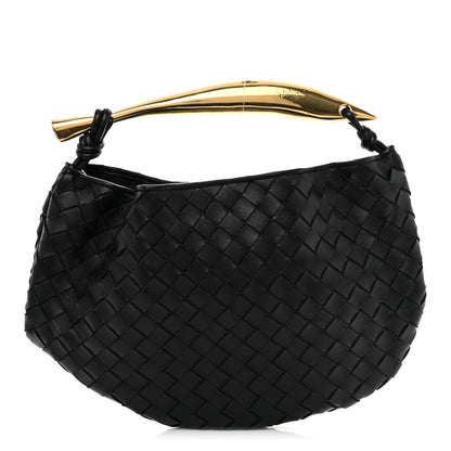 Bottega Veneta Nappa Intrecciato Sardine Bag Black 1 of 9