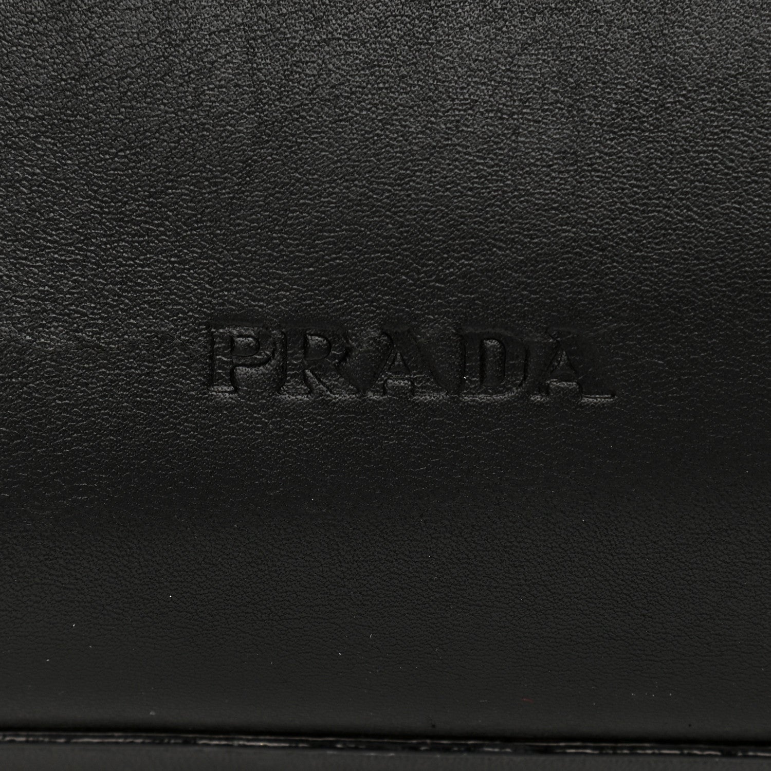Prada Vitello City Tote Black 9 of 18