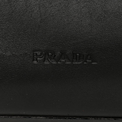 Prada Vitello City Tote Black 9 of 18