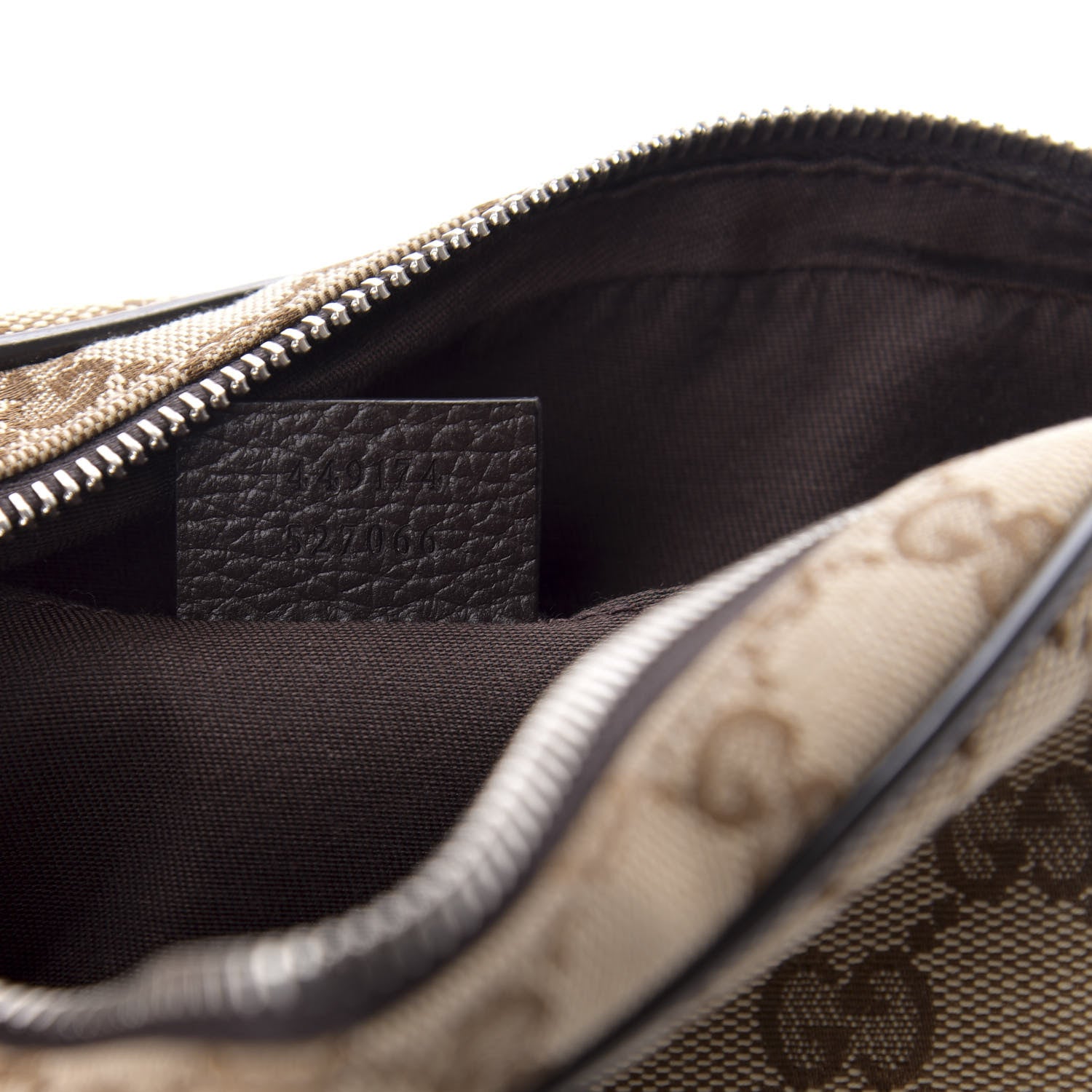 Gucci Monogram Belt Bag Dark Brown 7 of 9