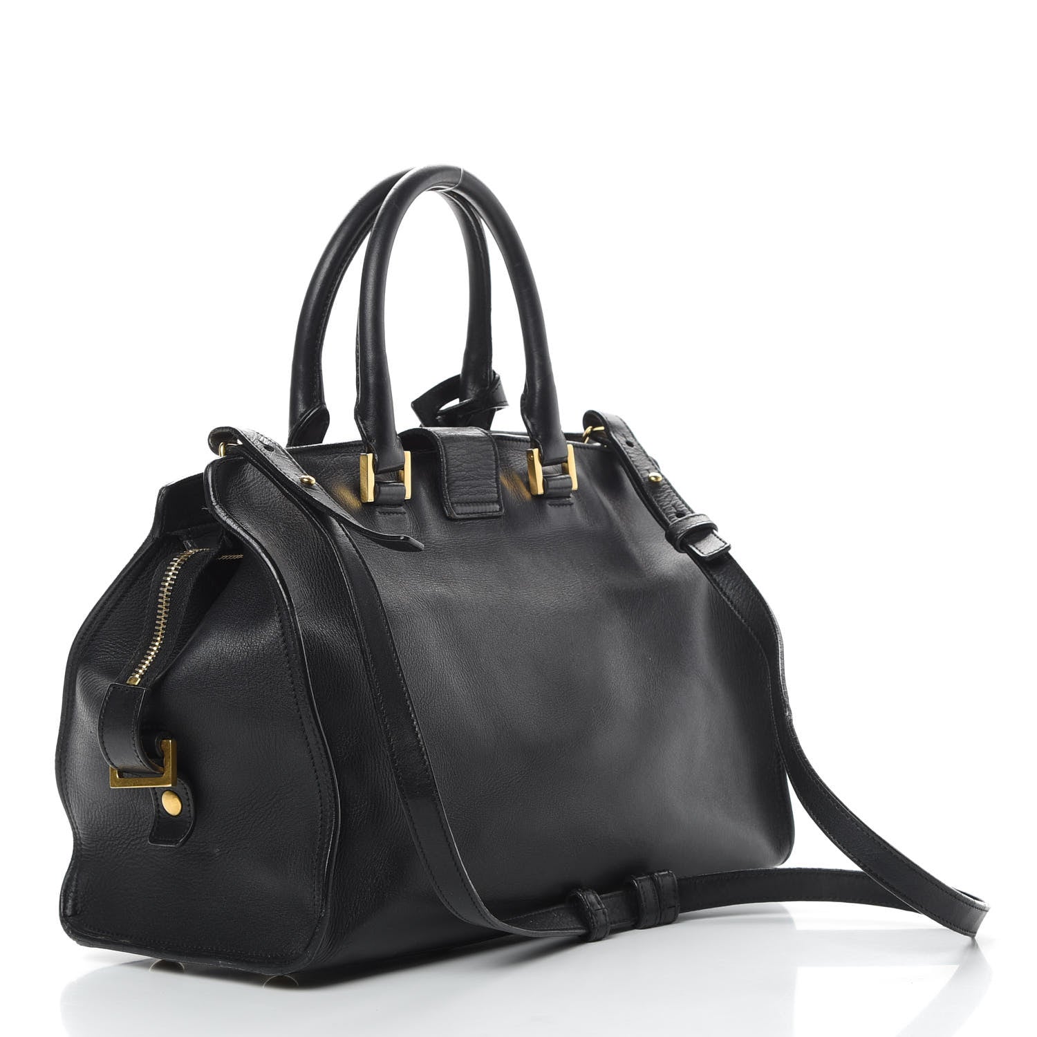 Saint Laurent Calfskin Small Classic Y Cabas Black 4 of 21