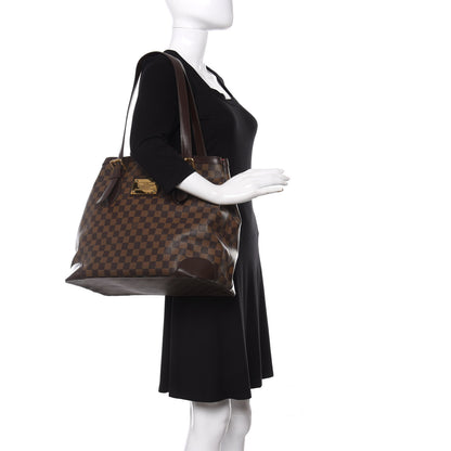 Louis Vuitton Damier Ebene Hampstead GM 2 of 11