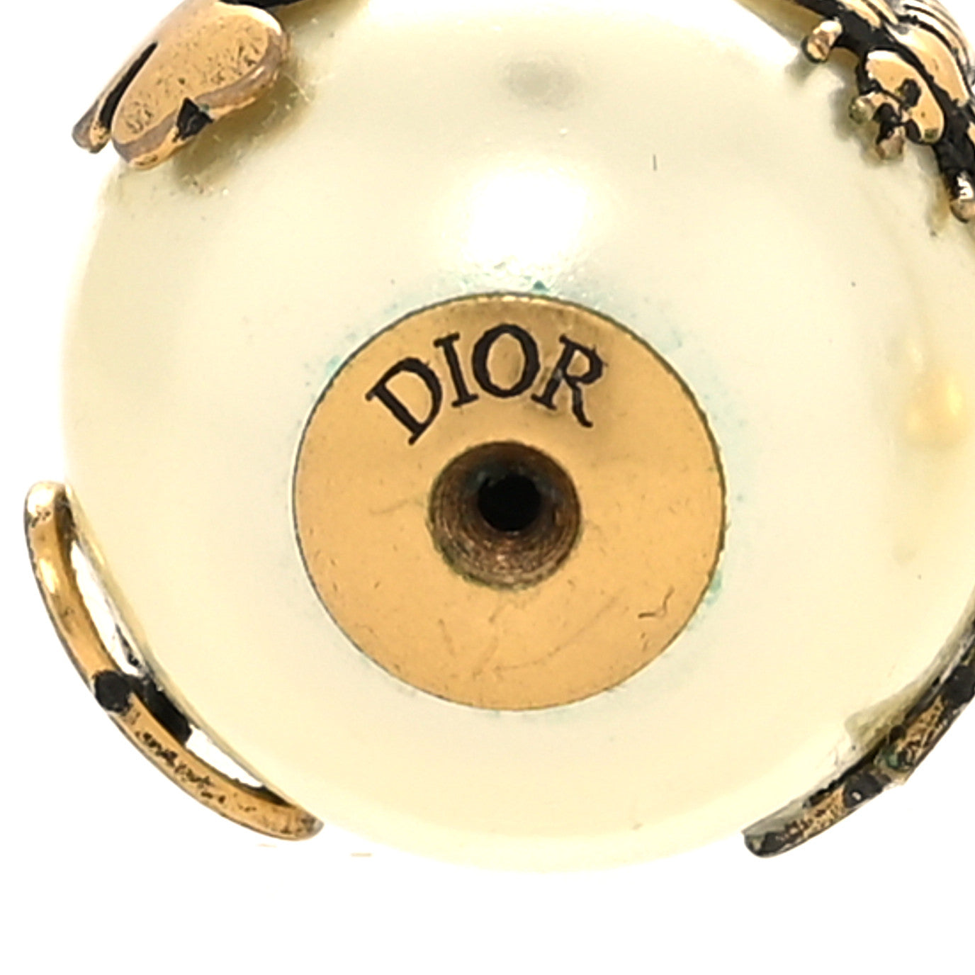 Mise En Dior Tribal Crystal Charm Earrings
