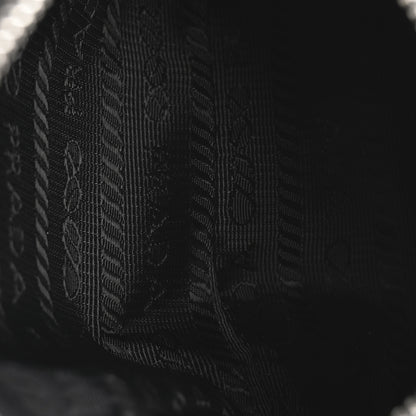 Prada Tessuto Nylon Pouch Black Fiery Red 5 of 11