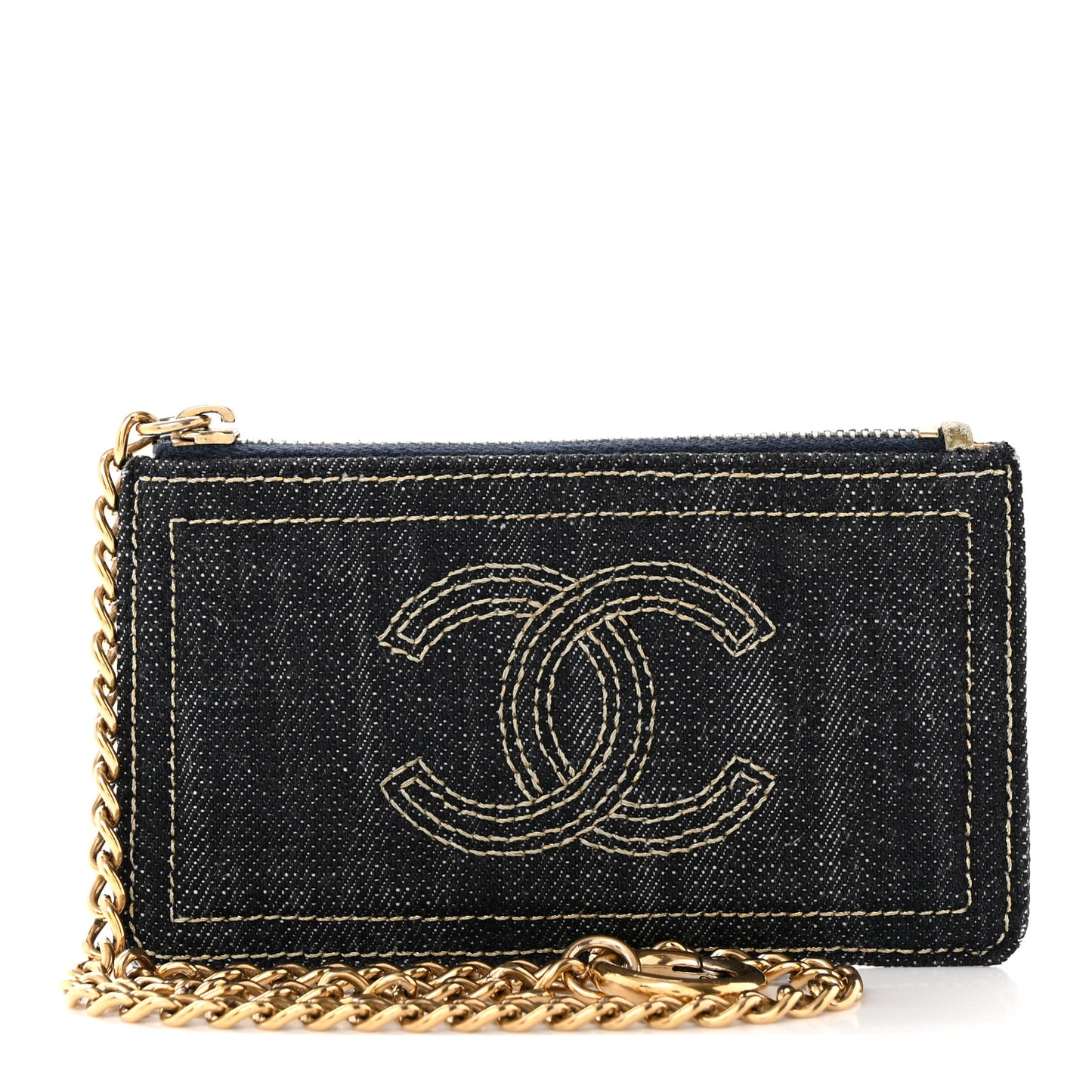 Denim CC Pouch Blue