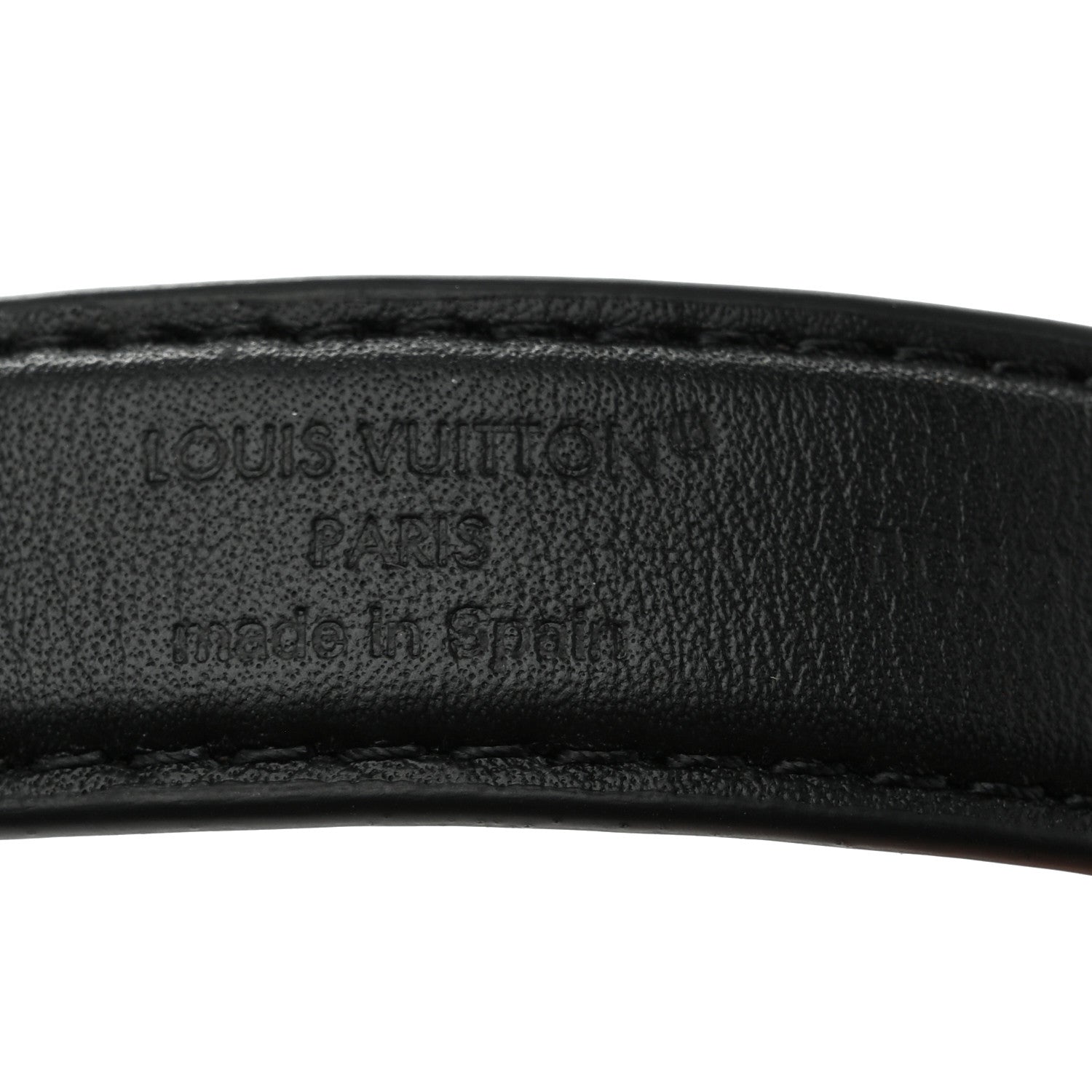 Louis Vuitton Monogram 20mm Pretty Reversible Belt 75 30 Black 5 of 8