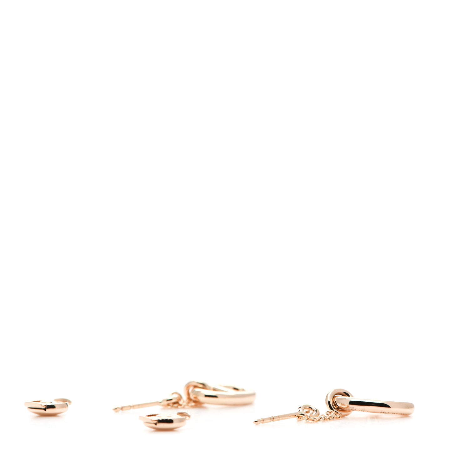 18K Rose Gold PM Farandole Drop Earrings