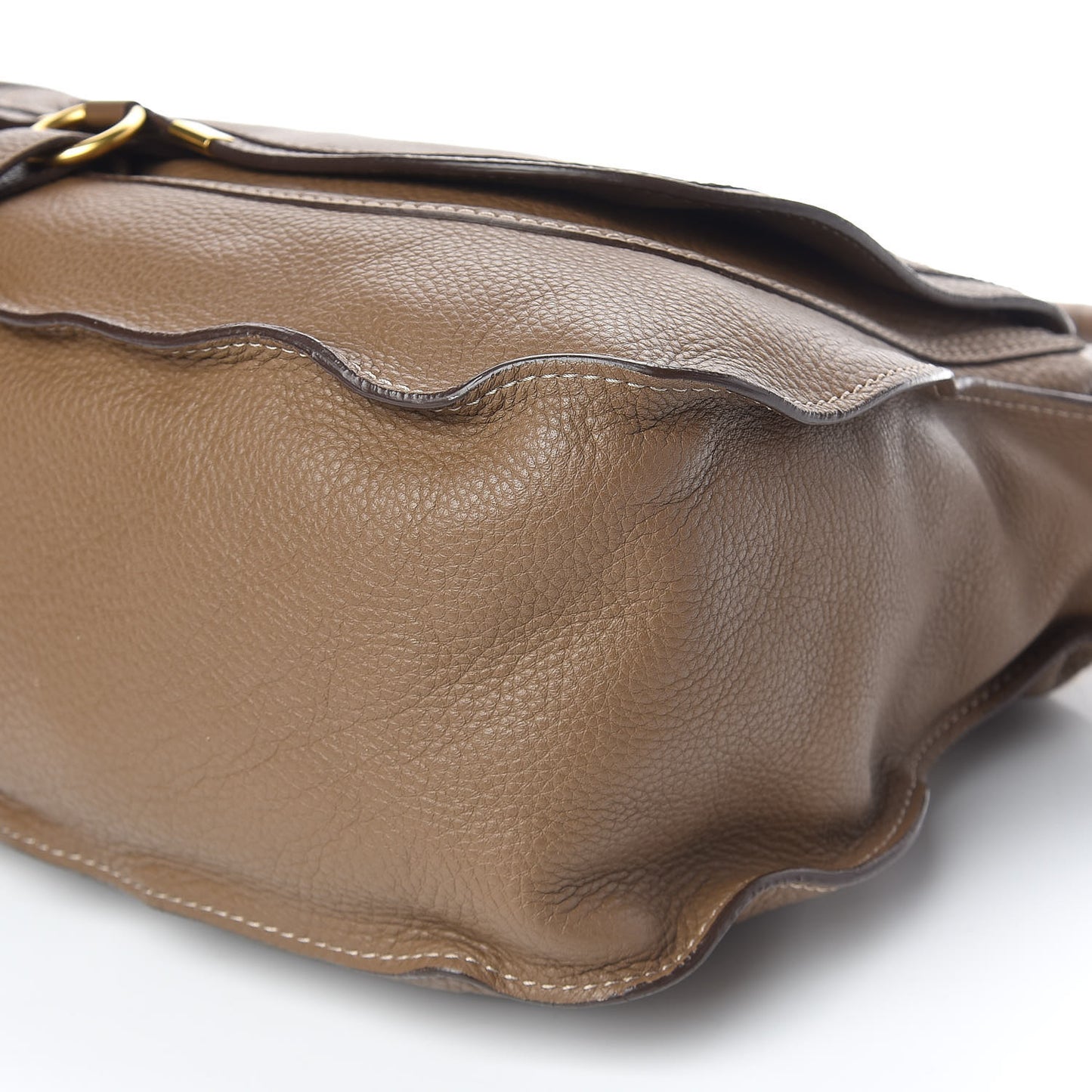 Calfskin Large Marcie Satchel Barbour Khaki