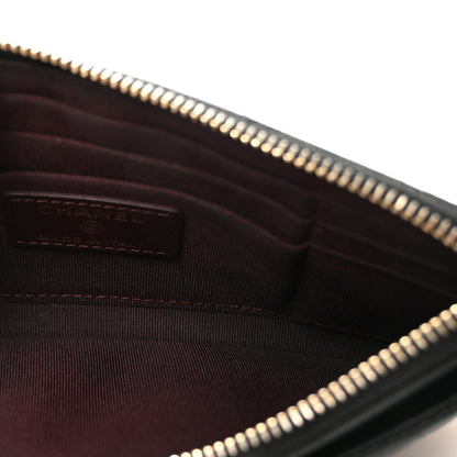 Chanel Caviar Quilted Classic Zip Pouch Black 5 of 8
