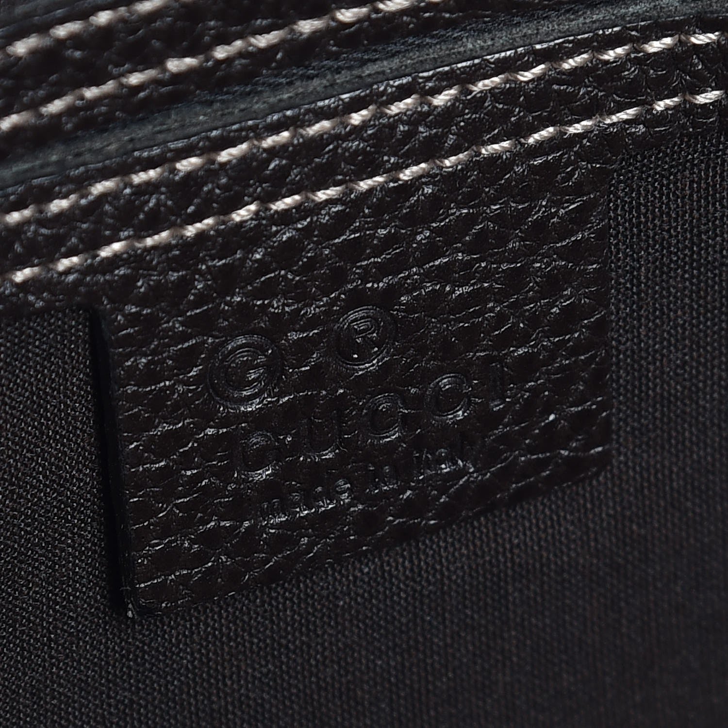 Gucci Crystal Monogram Medium Abbey Shoulder Bag Dark Brown 6 of 11