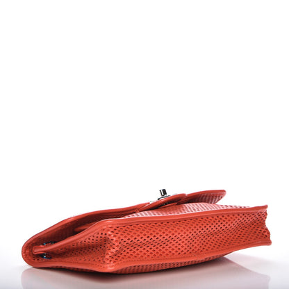 Chanel Perforated Calfskin Up In The Air Flap Red 4 of 7
