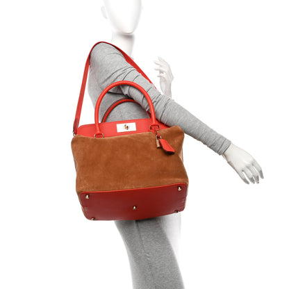 Hermes Veau Grizzly Swift Toolbox 33 Chamois Capucine 2 of 13