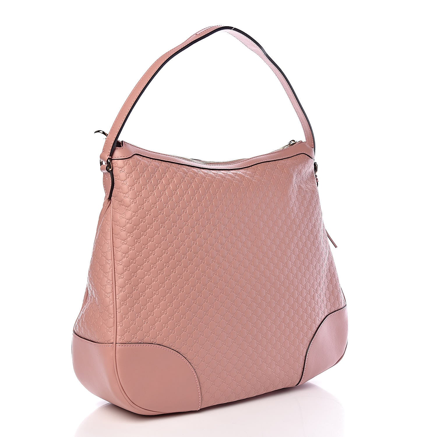 Gucci Soft Microguccissima Margaux Hobo Pink 3 of 10