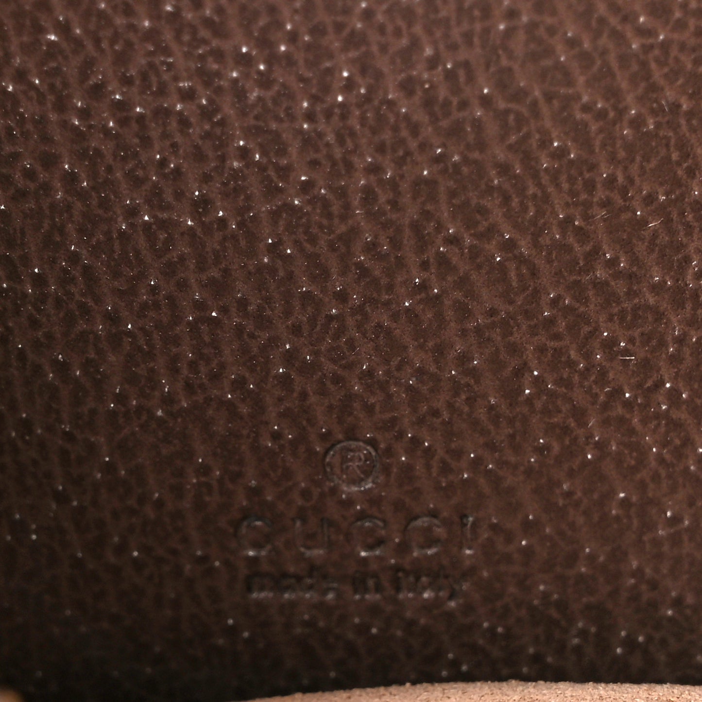 GG Supreme Monogram Textured Calfskin Web Mini Ophidia Half Moon Hobo Beige Ebony New Acero