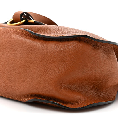 Chloe Calfskin Medium Marcie Satchel Tan 8 of 14