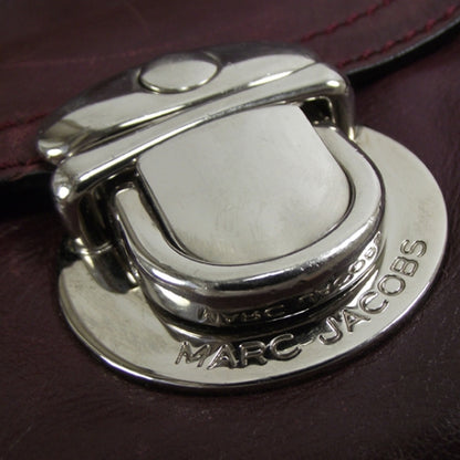 Marc Jacobs Leather Large Multipocket Maroon 11 of 12