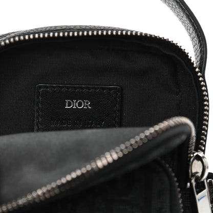 Christian Dior Oblique Micro Rider Pouch Black 7 of 13