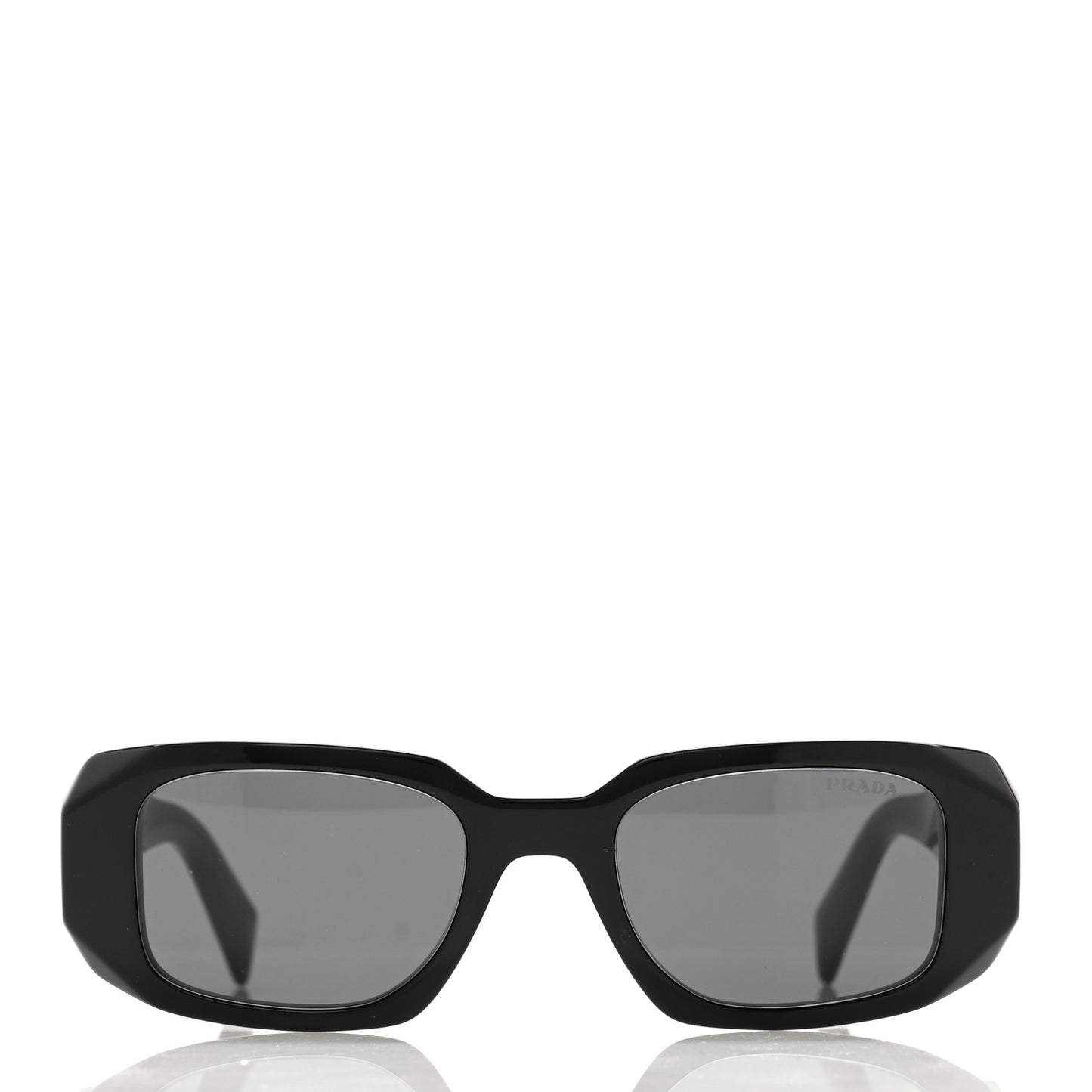 Acetate Symbole Sunglasses SPR 17W Black