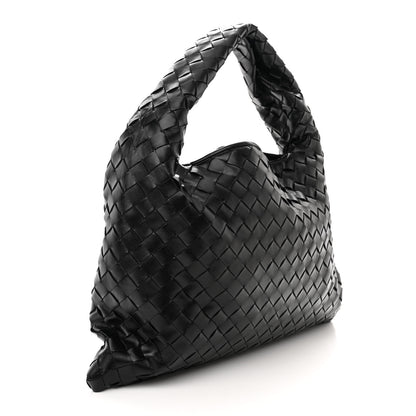 Bottega Veneta Calfskin Intrecciato Small Hop Black 3 of 10