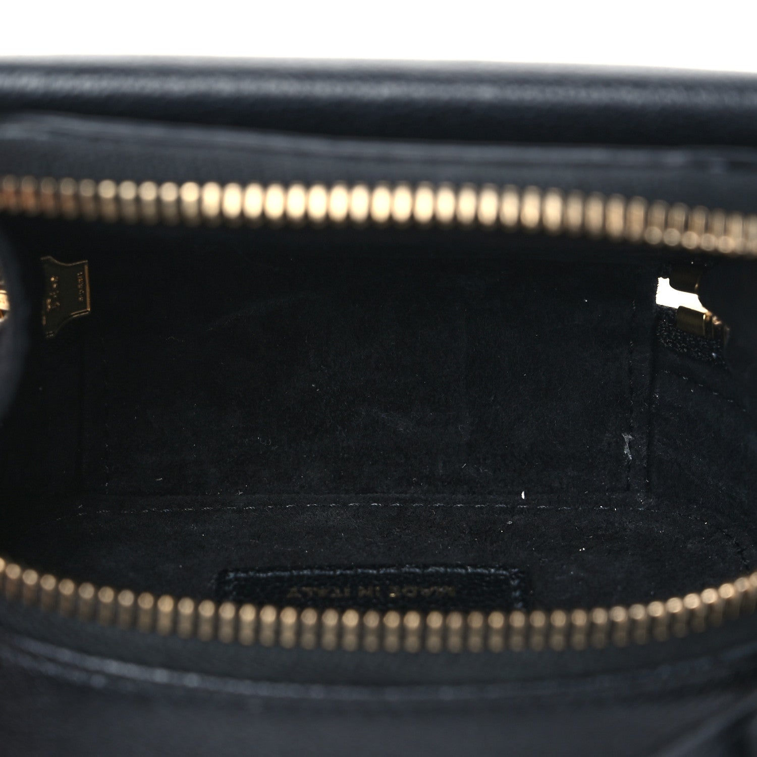 Christian Dior Goatskin Mini Saddle Pouch Black 5 of 8