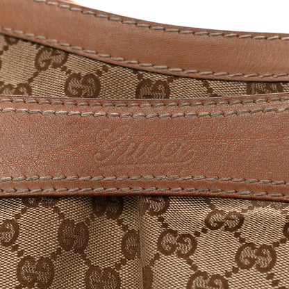 Gucci Monogram Hobo Beige 15 of 22
