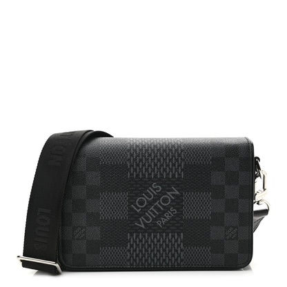 Louis Vuitton Damier Graphite 3D Studio Messenger 1 of 8