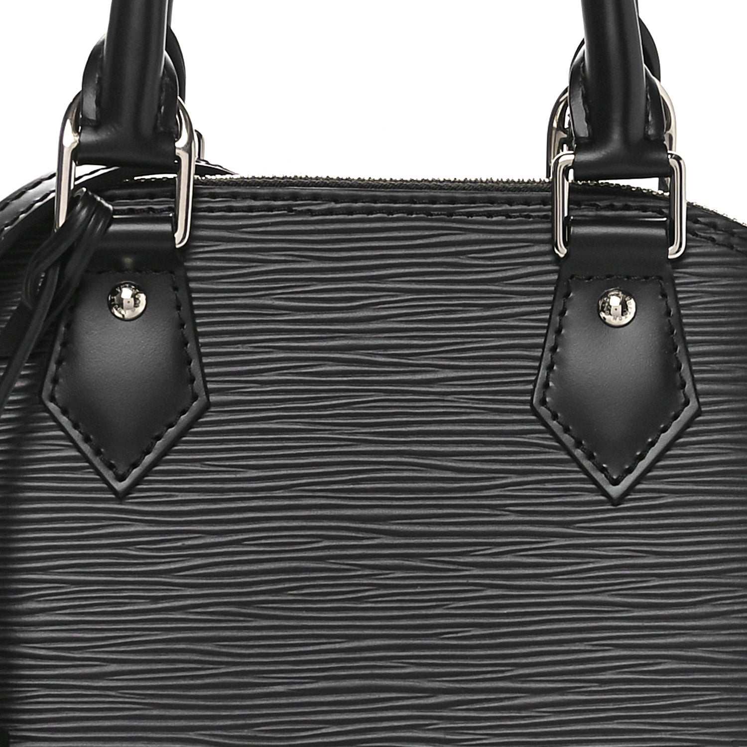 Louis Vuitton Epi Alma BB Black 7 of 10