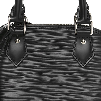 Louis Vuitton Epi Alma BB Black 7 of 10