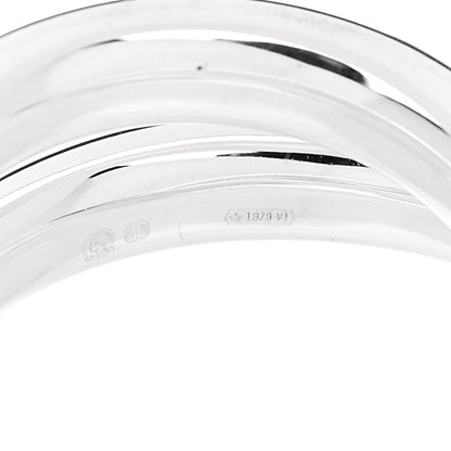 Hermes Sterling Silver MM Vertige Ring 54 7 5 of 6