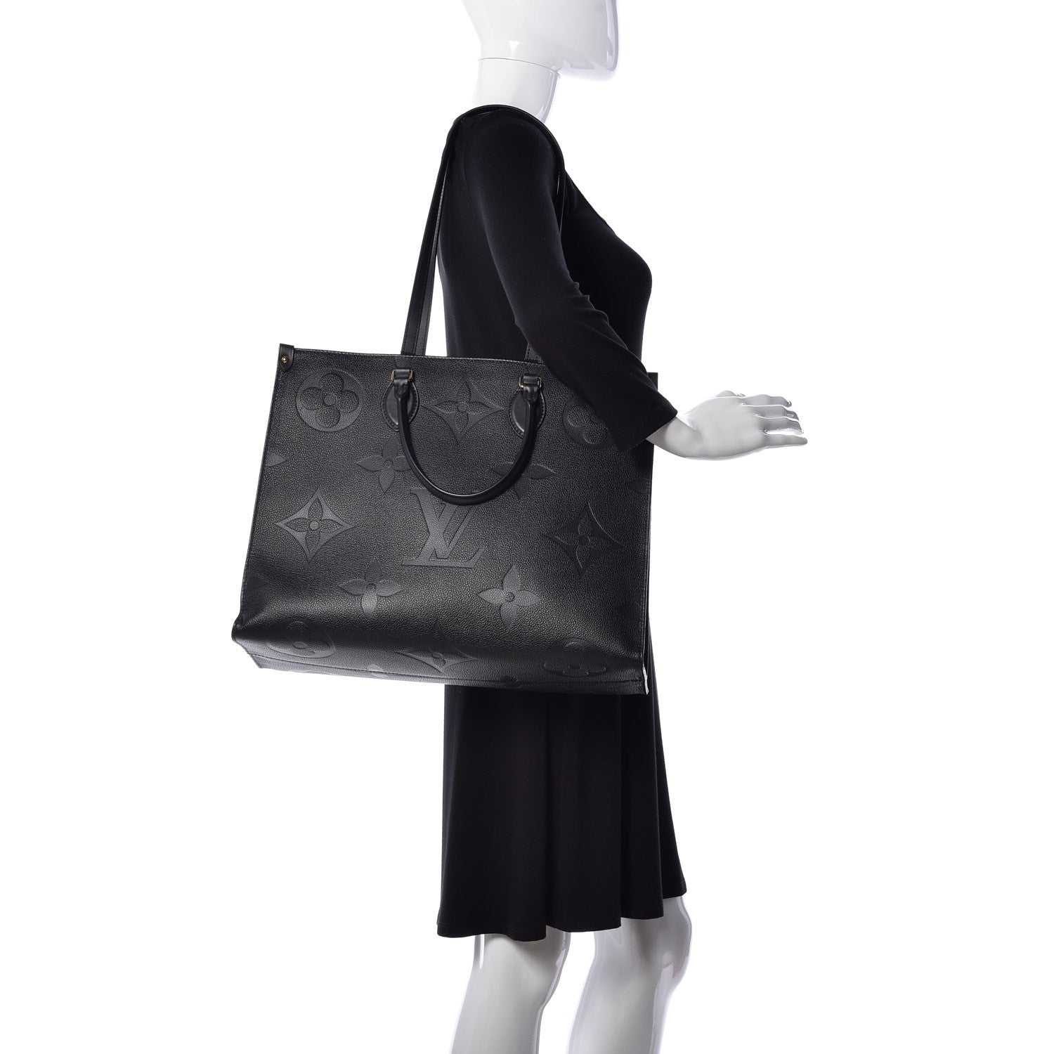 Louis Vuitton Empreinte Monogram Giant Onthego GM Black 2 of 9