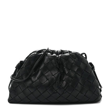 Bottega Veneta Nappa Intrecciato The Mini Pouch Black 1 of 8