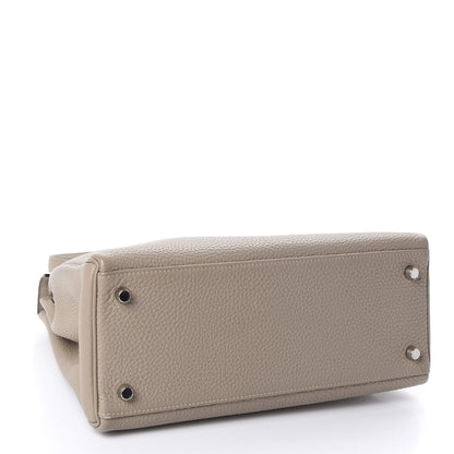 Hermes Togo Kelly Retourne 28 Gris Tourterelle 4 of 33