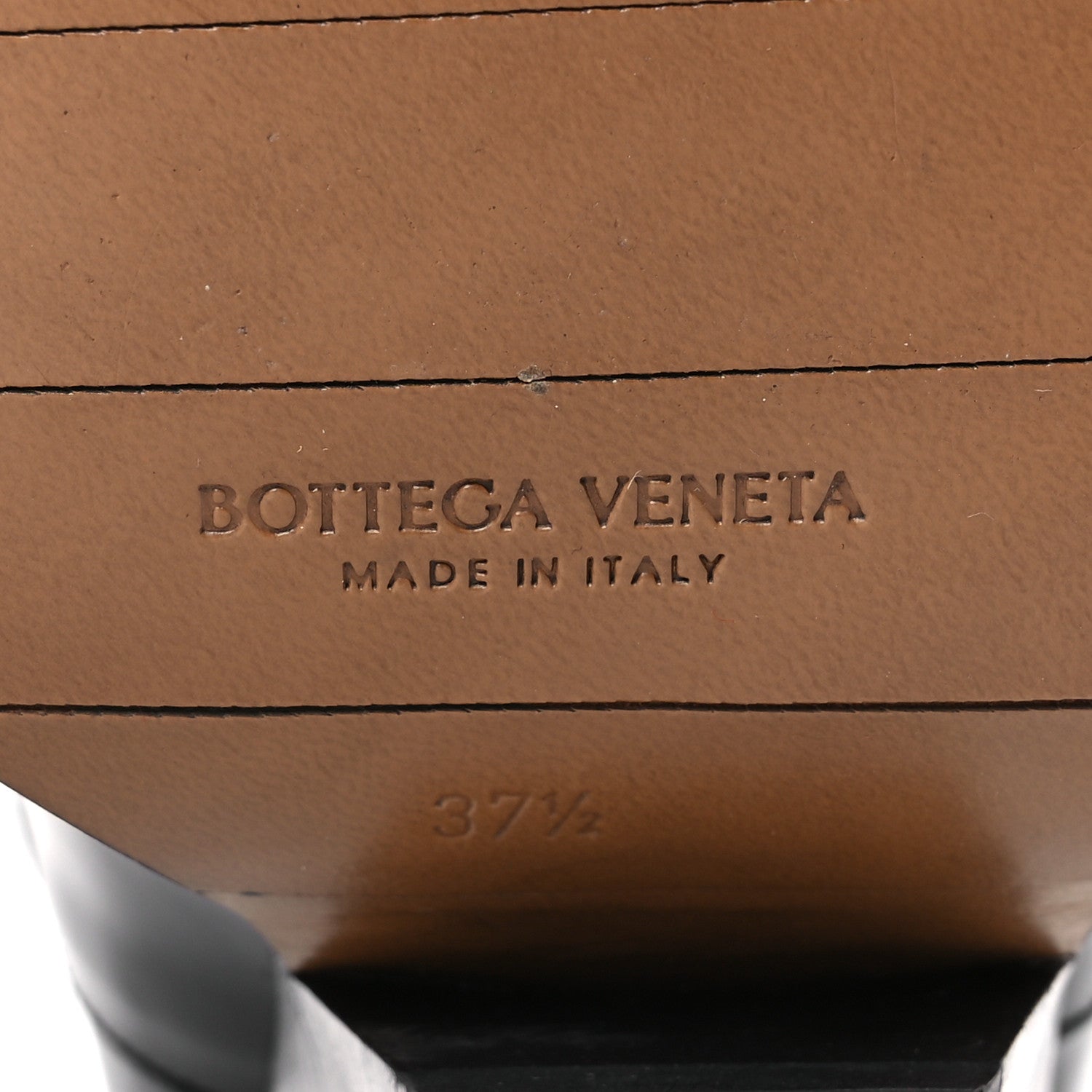 Bottega Veneta Calfskin Lean Boots 37.5 Black 8 of 13