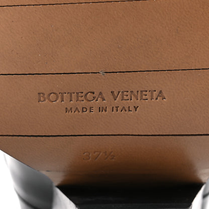 Bottega Veneta Calfskin Lean Boots 37.5 Black 8 of 13