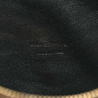 Saint Laurent Grain De Poudre Matelasse Monogram Mini Lou Camera Bag Dark Beige 7 of 11