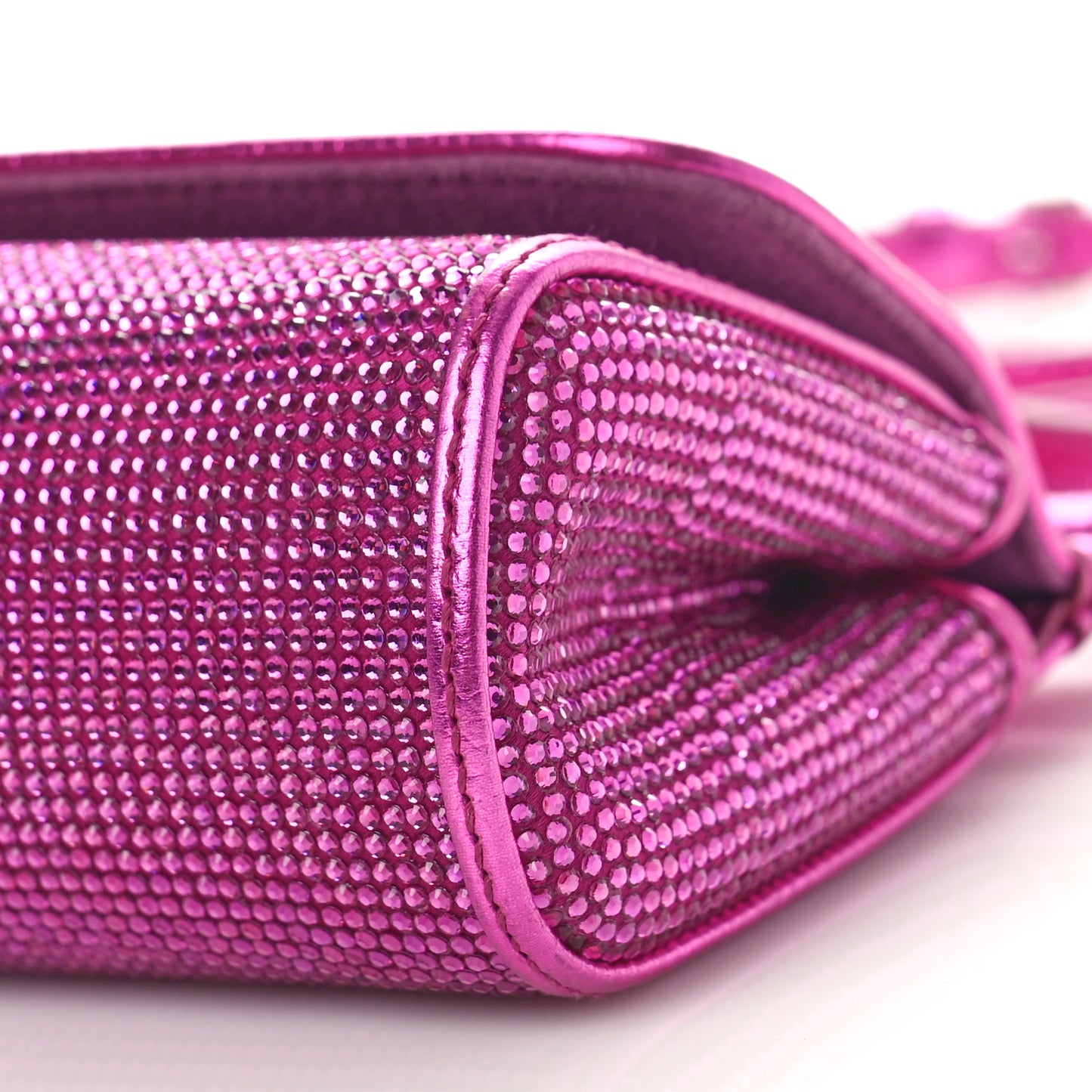 Crystal Small Miss Sicily Satchel Bouganville Fuchsia