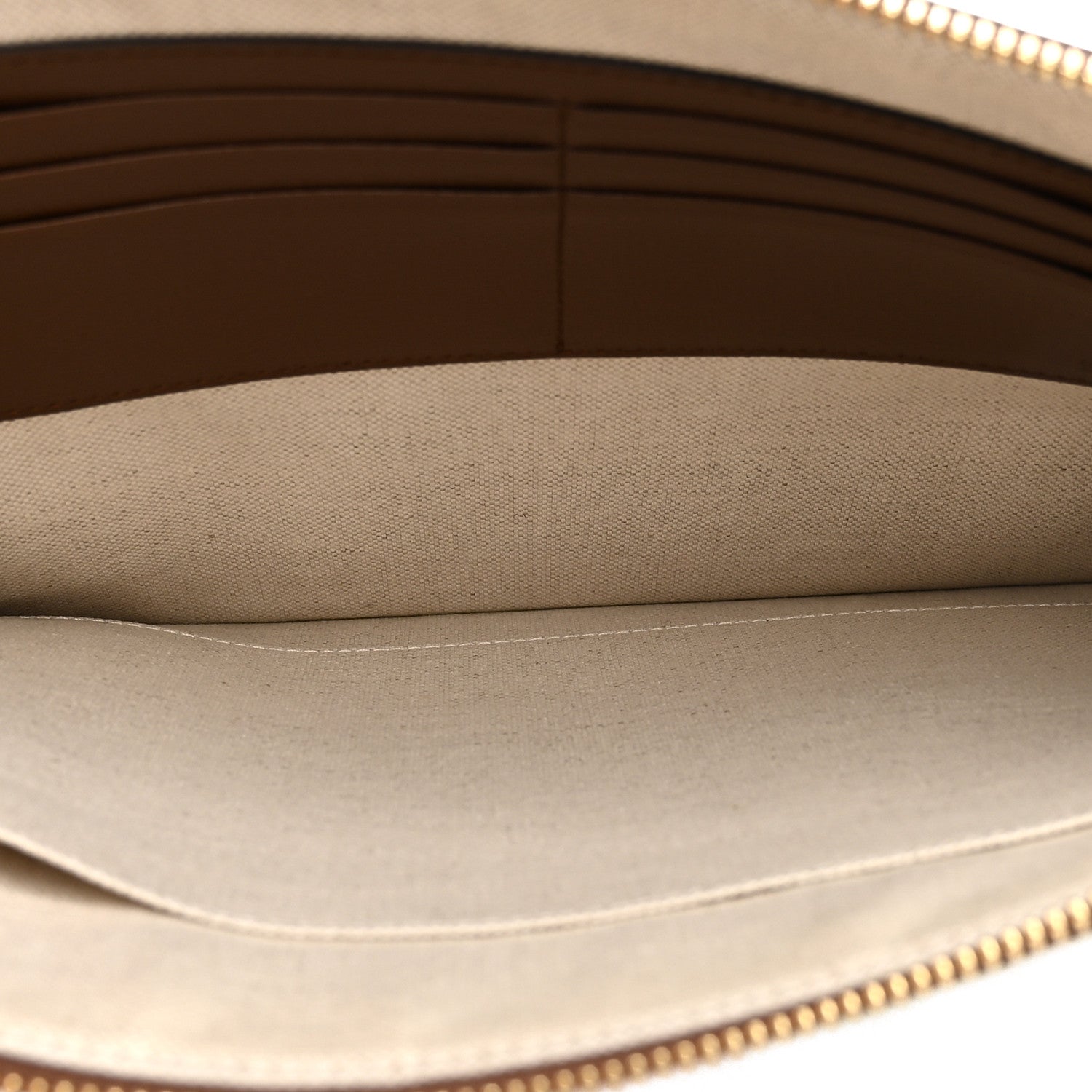 Gucci GG Supreme Monogram Fake/Not Interlocking G Documents Holder Beige Brown Sugar 5 of 7