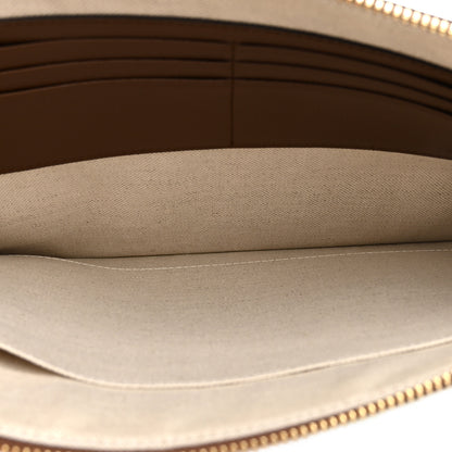 Gucci GG Supreme Monogram Fake/Not Interlocking G Documents Holder Beige Brown Sugar 5 of 7