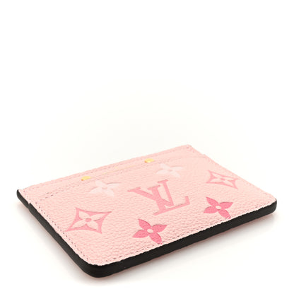 Louis Vuitton Empreinte Monogram Giant By The Pool Card Holder Bouton De Rose 4 of 8