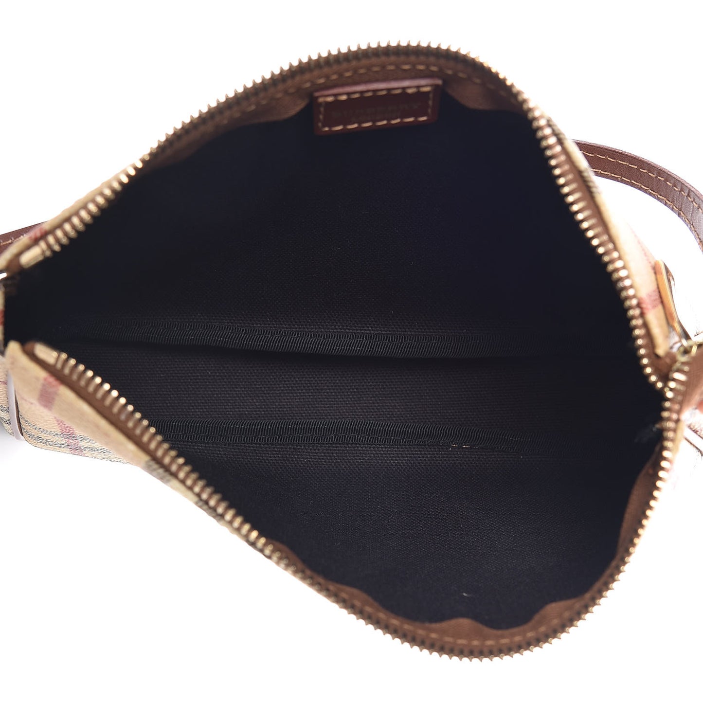 Haymarket Check Pochette Chocolate